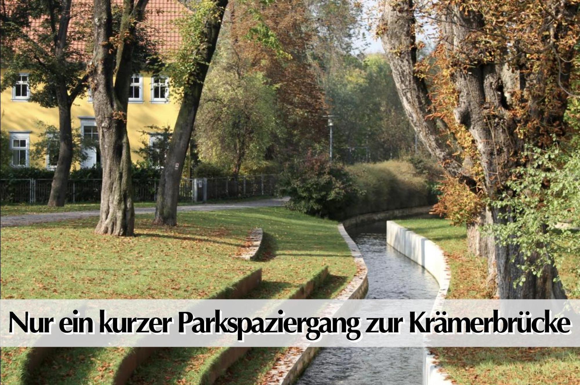 Stadtperle Am Plaetschernden Wasser - 50M2 2R Malerische Fewo In Top Lage Ерфурт Екстериор снимка